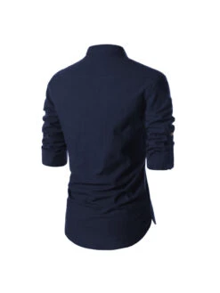 Easy Matching Zipper Long Sleeve Shirt For Men -FlexTrend Store P 20210622170000649 972