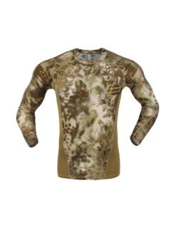 Snake Print Outdoors Sport Long Sleeve Tee