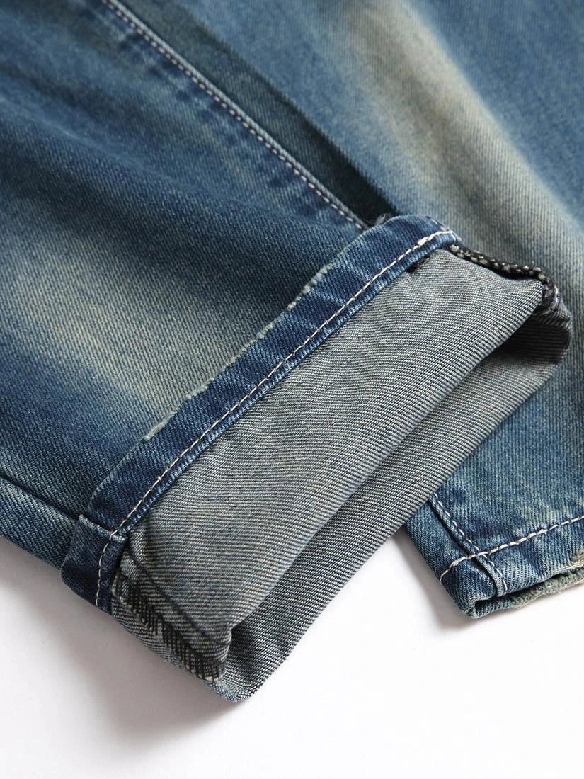 Trendy Contrast Color Jeans Pant For Men 9 Trendy Contrast Color Jeans Pant For Men - Image 7