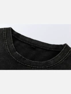 Printed Black Sleeveless Muscle Tank Tops -FlexTrend Store P 20220318175916664 364