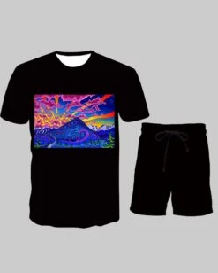 Men Summer Casual Printed Short Sleeve Tee -FlexTrend Store P 20220402174001363 457