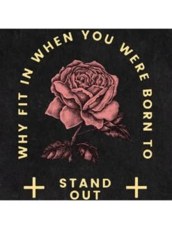 Retro Style Rose Printed Summer Tees For Men -FlexTrend Store P 20220416013649128 165