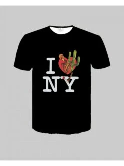 2022 Printing Short Sleeve T Shirt -FlexTrend Store P 20220421191236880 755