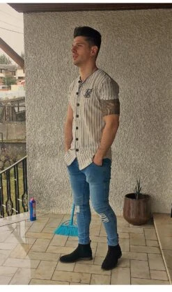 Hip-hop Fashion Street Baseball Shirt -FlexTrend Store P 20220425102259146 197