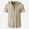 Casual Solid Hooded Men's Shirt 1 Casual Solid Hooded Men's Shirt -FlexTrend Store P 20220516170336236 553