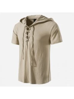 Casual Solid Hooded Men's Shirt -FlexTrend Store P 20220516170338488 556