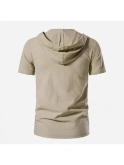 Casual Solid Hooded Men's Shirt -FlexTrend Store P 20220516170340716 379