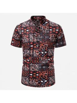 Casual Printing Beach Men's Shirt