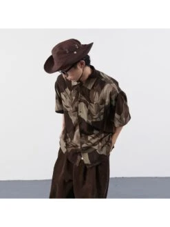 Summer Style Ins Design Pattern Printing Shirt