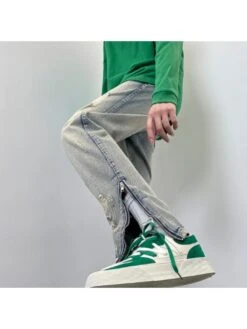 Retro Street Ripped Jeans For Men -FlexTrend Store P 20220524005640832 342