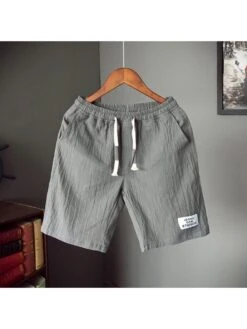Summer Casual Drawstring Men's Pants