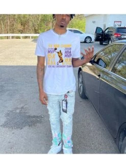 Casual Fashion Printing Men's T-Shirt