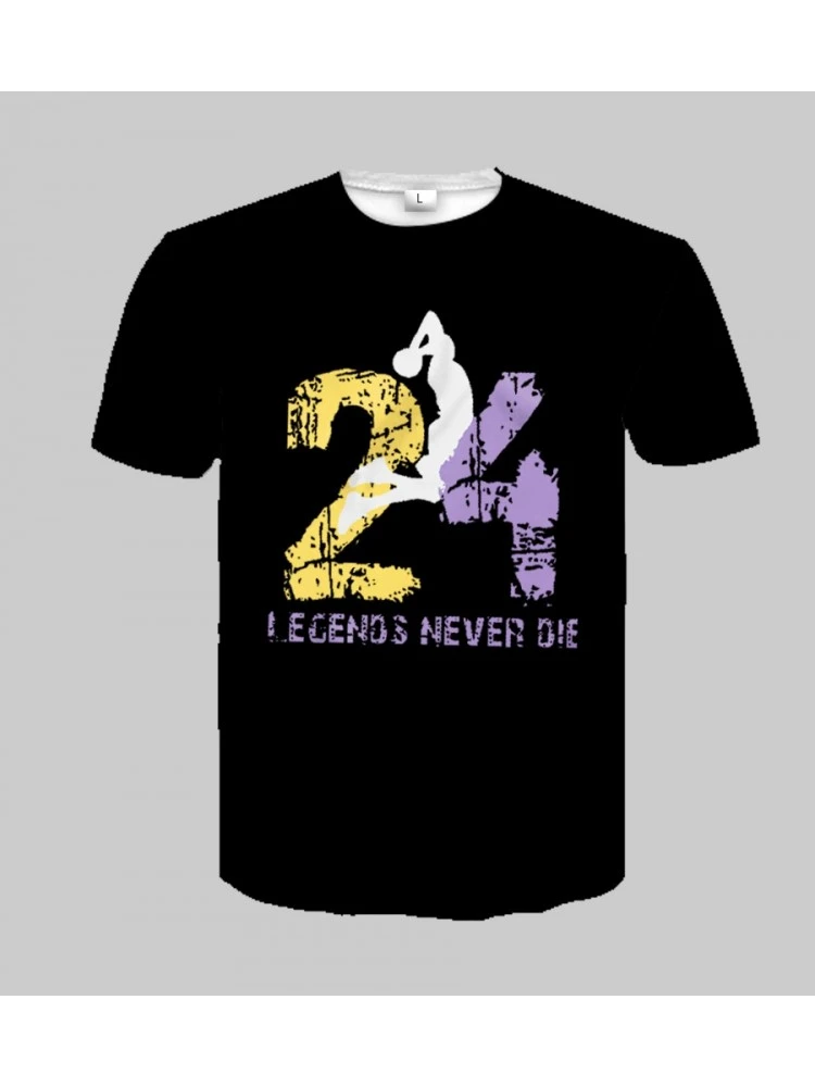 Summer New Printed Sports Basketball Men Tee 5 Summer New Printed Sports Basketball Men Tee - Image 3