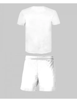 Summer Fashion Letter Printing Top And Shorts Men's Suits -FlexTrend Store P 20220623212647604 648