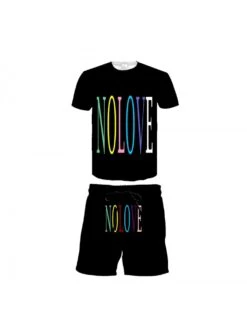 Summer Casual Men Short Sleeve Shorts Set -FlexTrend Store P 20220625180850443 624