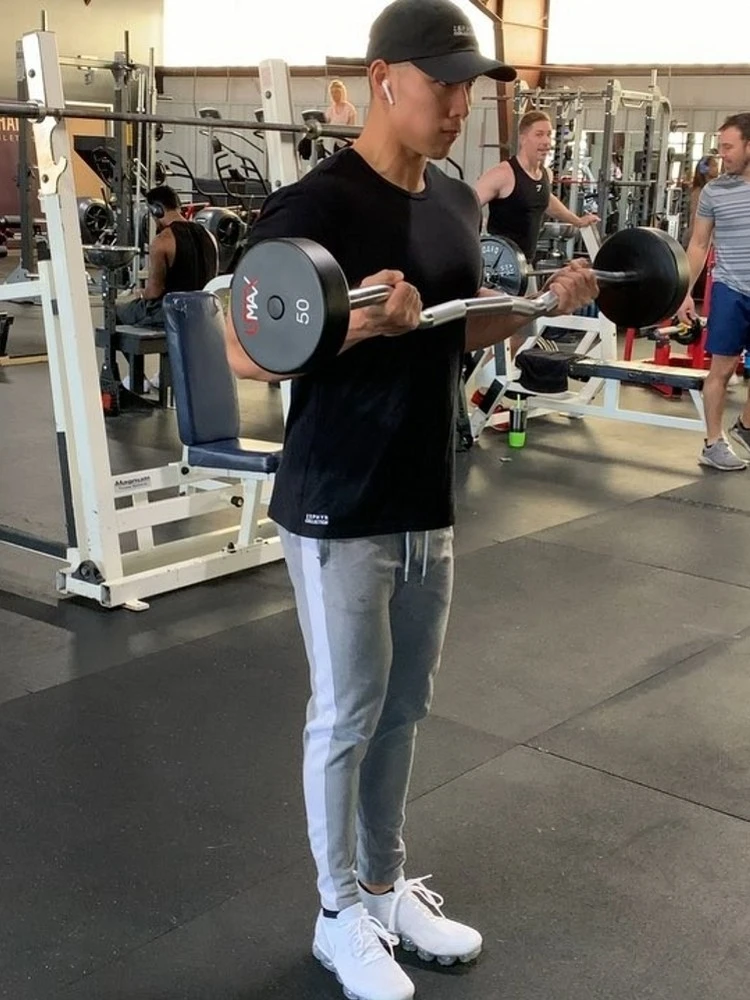 Contrast Color Pocket Men's Sports Jogging Pants 4 Contrast Color Pocket Men's Sports Jogging Pants - Image 2