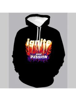 Fall Men Printing Hooded Long Sleeve Sweatshirt -FlexTrend Store P 20220729202003482 314