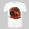 Graphic White Short Sleeve Tees For Men -FlexTrend Store P 20220729202658992 557