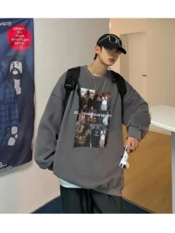 Street Hip-Hop Printing Hoodie Men's Sweatshirts -FlexTrend Store P 20220810120349447 799