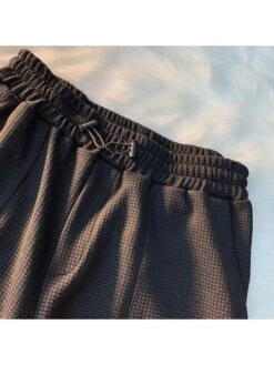 Summer Casual Drawstring Pure Color Men's Shorts -FlexTrend Store P 20220816130907328 542