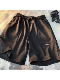 Summer Casual Drawstring Pure Color Men's Shorts -FlexTrend Store P 20220816130909683 278