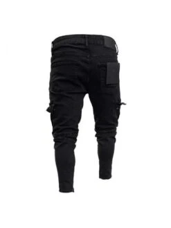 Pure Color Denim Jeans For Men 7 Pure Color Denim Jeans For Men -FlexTrend Store P 20220927141424164 524