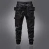 2022 Casual Pure Color Men's Corset Pants 1 2022 Casual Pure Color Men's Corset Pants -FlexTrend Store P 20220927142054477 774