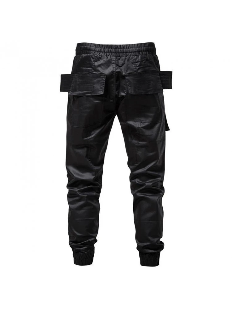 2022 Casual Pure Color Men's Corset Pants 5 2022 Casual Pure Color Men's Corset Pants - Image 3