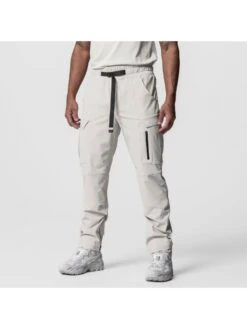 Sports Zip Pocket Straight Leg Men Pants