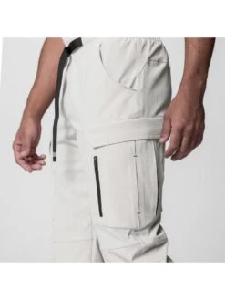 Sports Zip Pocket Straight Leg Men Pants -FlexTrend Store P 20221012120528747 771