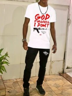 Leisure Letter Printing Trend Men's Long Suit