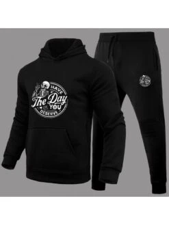 Black Men's Sweater Long Suit -FlexTrend Store P 20230724191531144 474