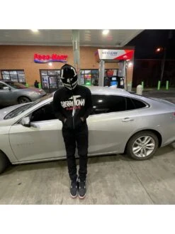 Fall Printing Letter Hooded Sweatshirt