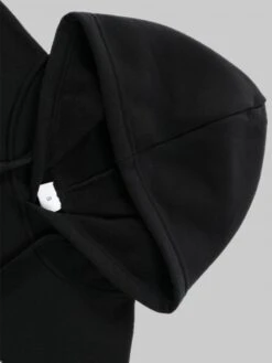 Letter Printed Hooded Sweatshirt And Sweatpants Set -FlexTrend Store P 20230828141024308 401