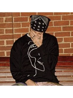 Round Neck Long Sleeve Knitting Sweaters