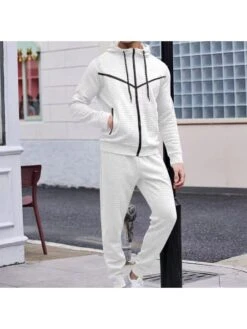 Square Hooded Long Sleeve Pants Sets -FlexTrend Store P 20231107152355260 709