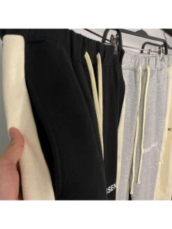 Colorblock Tie-wrap Office Lady Long Pant -FlexTrend Store P 20240604105517537 583