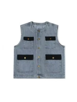 Colorblock Crewneck Loose Long Sets -FlexTrend Store P 20240604144009918 866