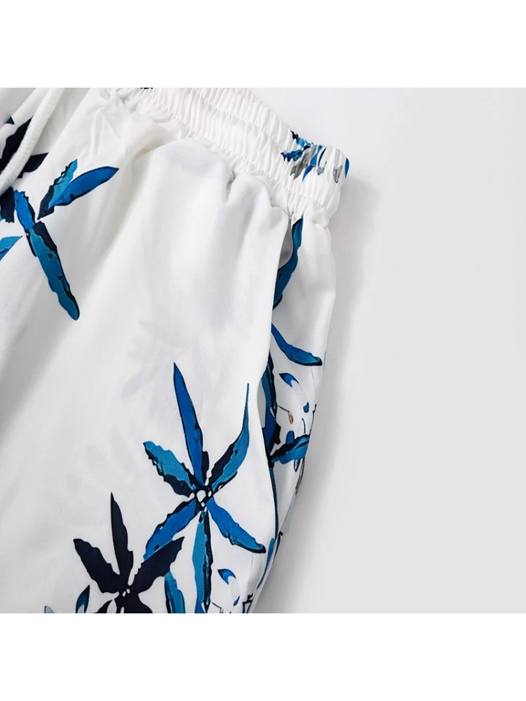 Print Regular Sleeve Loose Short Sets 7 Print Regular Sleeve Loose Short Sets - Image 5