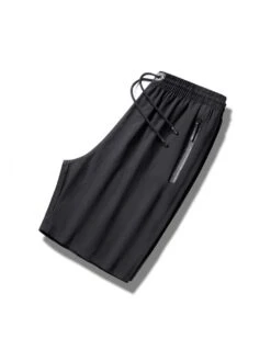 Tie-wrap Mid-rise Loose Short Pants -FlexTrend Store P 20240606115607668 834