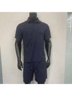 Drawstring Short Sleeve Fitted Short Sets 10 Drawstring Short Sleeve Fitted Short Sets -FlexTrend Store P 20240606145232507 268