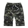 Camouflage Cotton Mid-rise Short Pants -FlexTrend Store P 20240608172808513 462