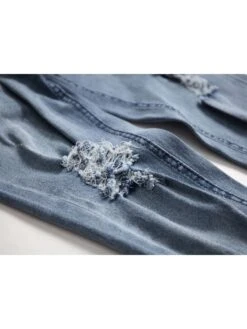 Solid Color Cotton Overalls Jeans -FlexTrend Store P 20240611113628517 204