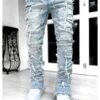 Fringe Straight Mid-rise Men's Jeans -FlexTrend Store P 20240613153611766 491