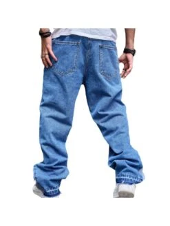 Washed Cotton Loose Jeans 13 Washed Cotton Loose Jeans -FlexTrend Store P 20240614134405025 647