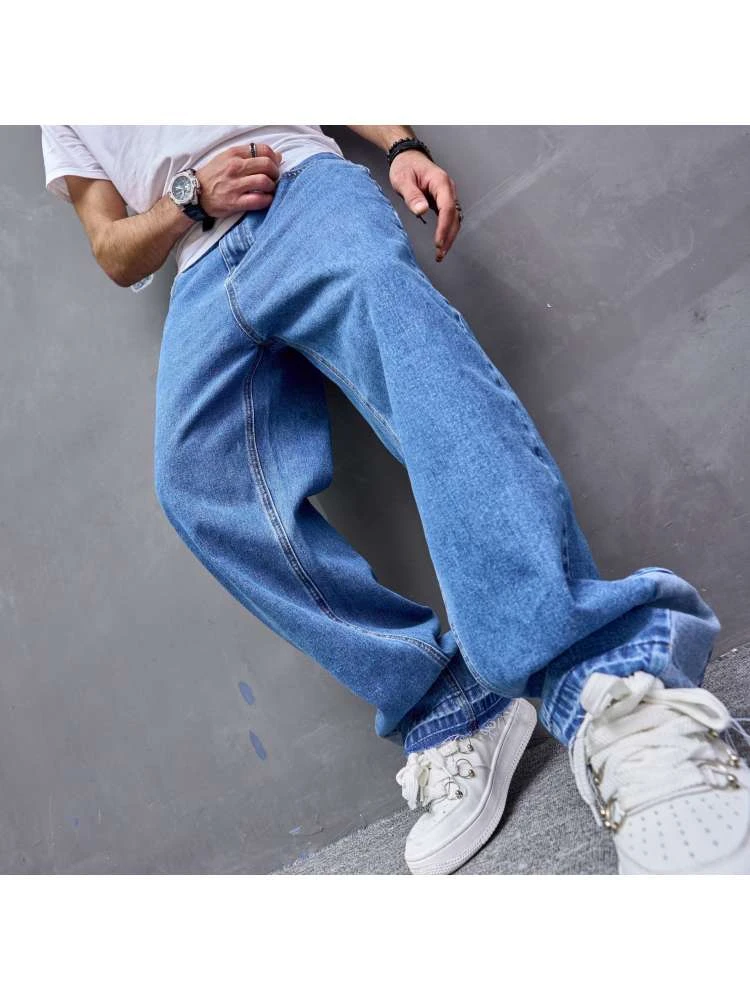 Washed Cotton Loose Jeans 9 Washed Cotton Loose Jeans - Image 7