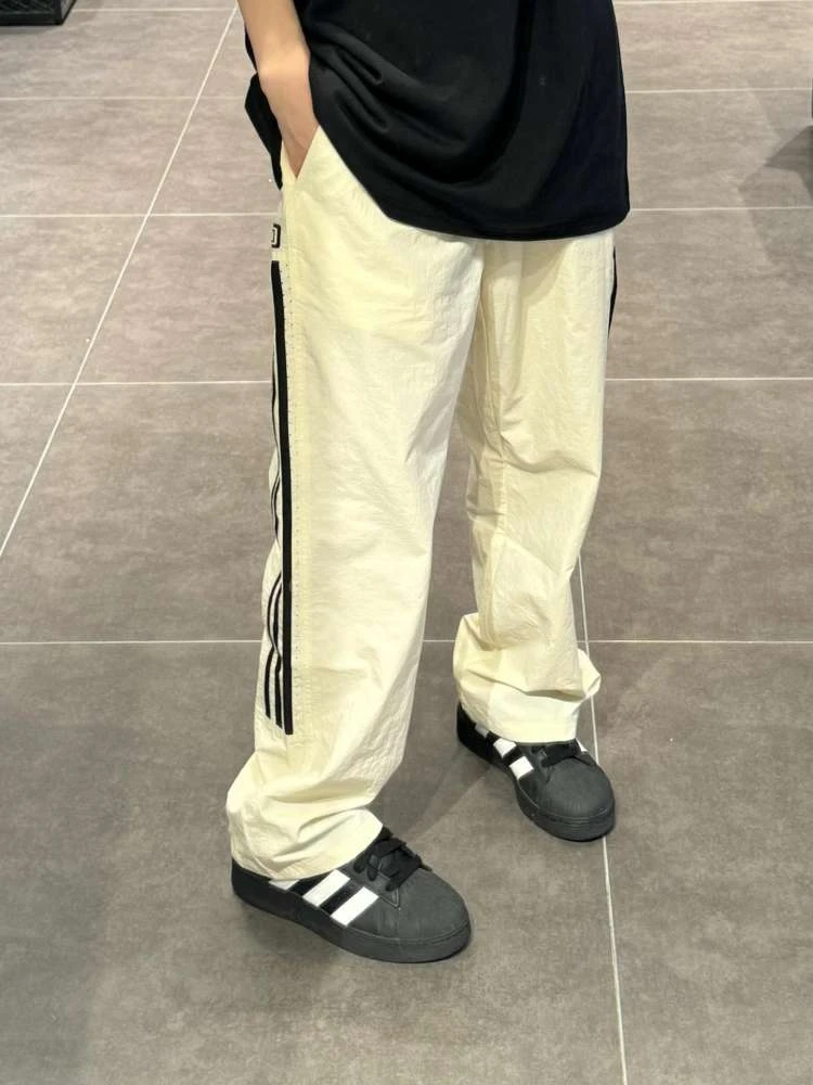 Patchwork Mid-rise Straight Long Pant 3 Patchwork Mid-rise Straight Long Pant