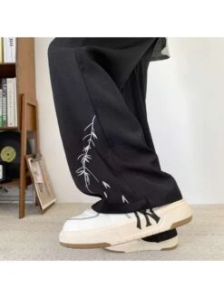 Embroidery High Rise Straight Long Pant 9 Embroidery High Rise Straight Long Pant -FlexTrend Store P 20240619123209084 377