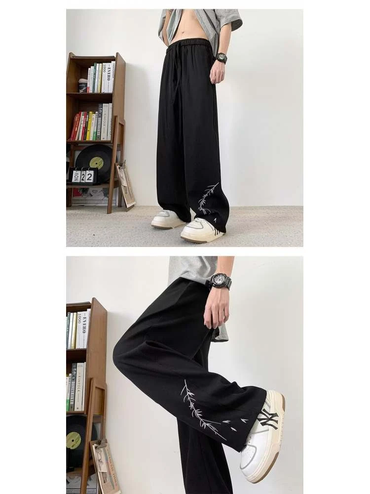 Embroidery High Rise Straight Long Pant 7 Embroidery High Rise Straight Long Pant - Image 5