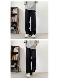 Embroidery High Rise Straight Long Pant 13 Embroidery High Rise Straight Long Pant -FlexTrend Store P 20240619123211614 368